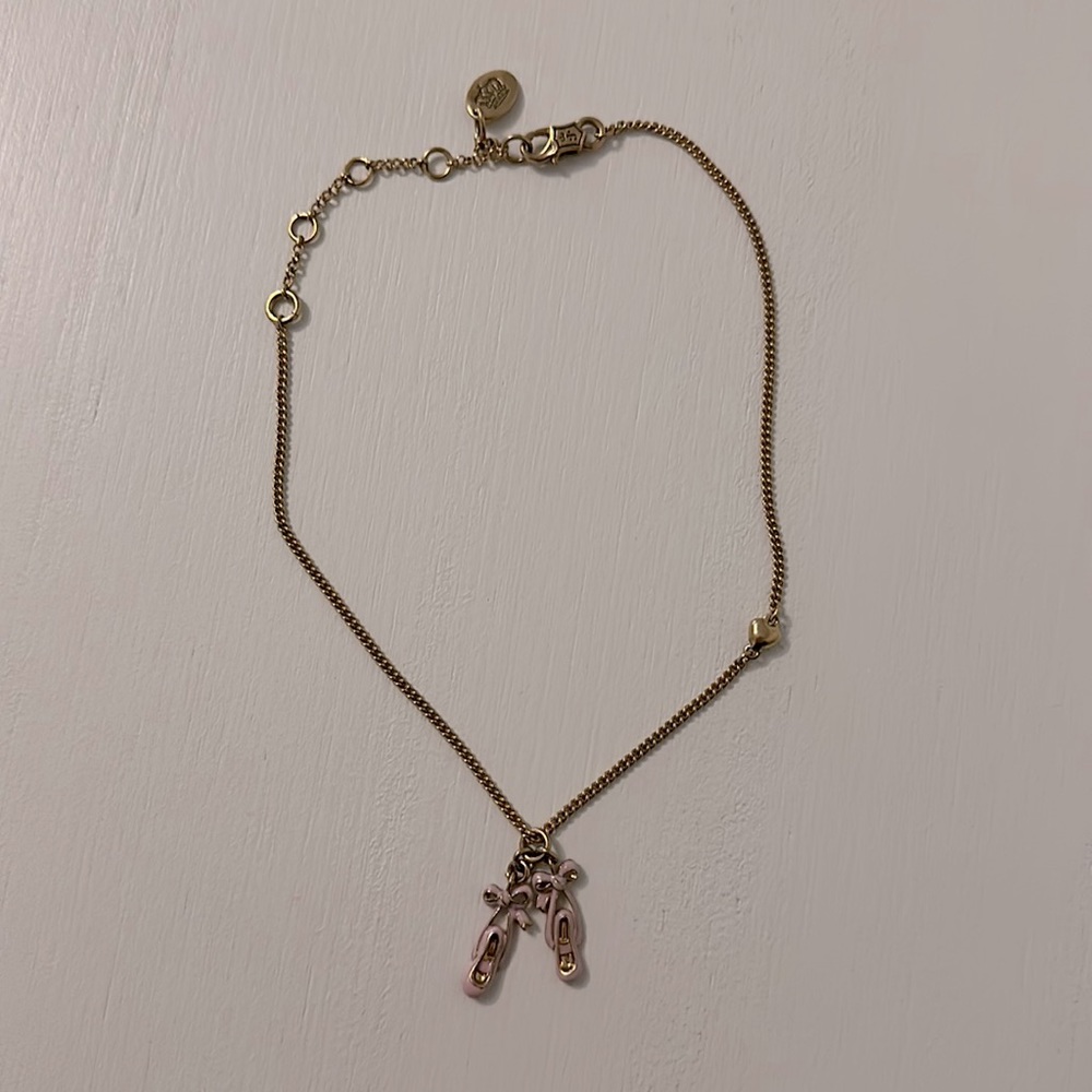 Girl’s Vintage Juicy Couture Ballet Slippers Necklace